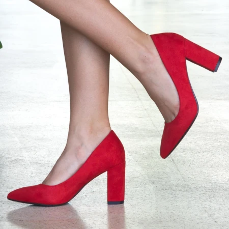Pantofi cu Toc WT52 Red Mei