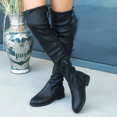 Cizme Dama MX53A Black Mei