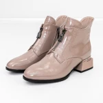 Botine Dama cu toc gros K21713-6A Piersica » MeiMei.Ro