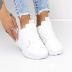 Pantofi Sport Dama 3J2 Alb » MeiMei.Ro
