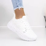 Pantofi Sport Dama 3J2 Alb » MeiMei.Ro