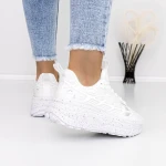 Pantofi Sport Dama 3J2 Alb » MeiMei.Ro
