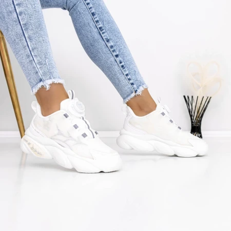 Pantofi Sport Dama 3J5 Alb » MeiMei.Ro