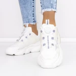 Pantofi Sport Dama 3J5 Alb » MeiMei.Ro