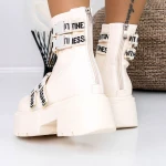 Ghete Dama 3WL36 Bej » MeiMei.Ro