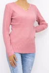 Bluza Dama D695 Roz » MeiMei.Ro