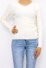 Bluza Dama D712 Bej Deschis | Fashion