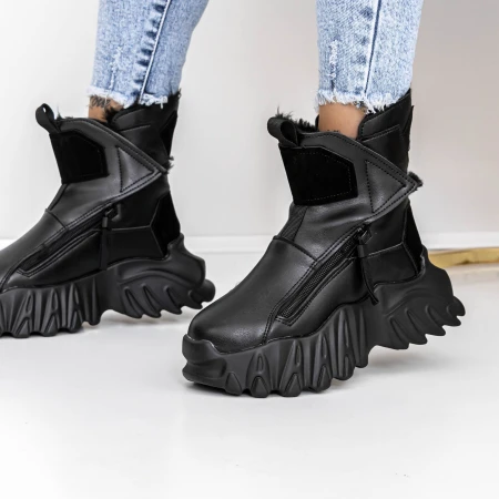 Ghete Dama 3WL60 Negru » MeiMei.Ro