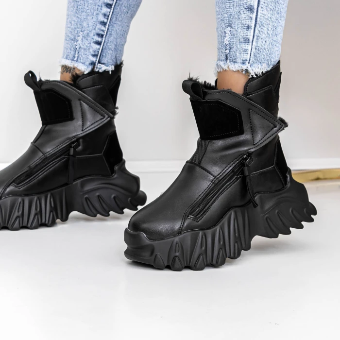 Ghete Dama 3WL60 Negru » MeiMei.Ro