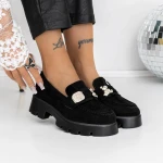 Pantofi Casual Dama 3BQ18 Negru » MeiMei.Ro