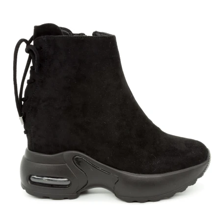Pantofi Sport cu Platforma SJN220 All Black Mei