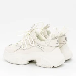 Pantofi Sport Dama 186-15 Alb » MeiMei.Ro