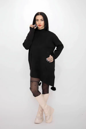 Pulover Dama M2609 Negru » MeiMei.Ro