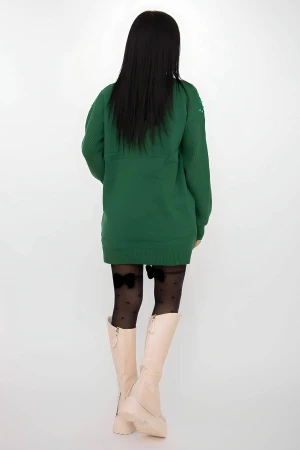 Pulover Dama 50061 Verde » MeiMei.Ro