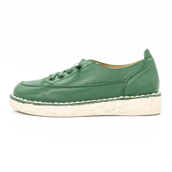 Pantofi Casual Dama 22-3321 Verde Formazione