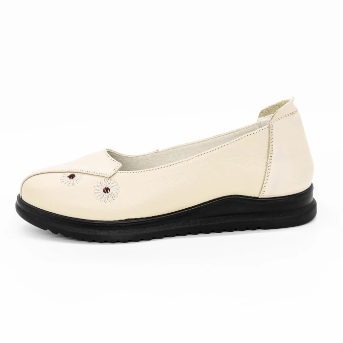 Pantofi Casual Dama 6650 Crem Formazione