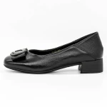 Pantofi cu Toc gros 9625 Negru » MeiMei.Ro