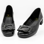 Pantofi cu Toc gros 9625 Negru » MeiMei.Ro