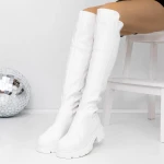 Cizme Dama 3WL125 Alb » MeiMei.Ro