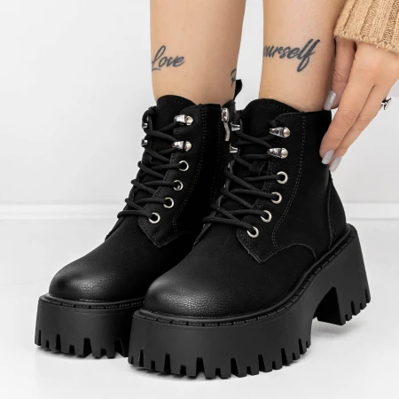 Ghete Dama 3WL116 Negru » MeiMei.Ro