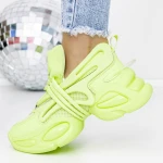 Pantofi Sport Dama 3WL78 Verde » MeiMei.Ro