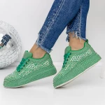 Pantofi Sport Dama 3WL86 Verde » MeiMei.Ro