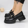 Pantofi Casual Dama 3WL139 Negru | Mei