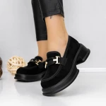 Pantofi Casual Dama 3WL139 Negru » MeiMei.Ro