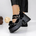 Pantofi Casual Dama 3WL97 Negru » MeiMei.Ro