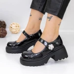 Pantofi Casual Dama 3WL108 Negru » MeiMei.Ro