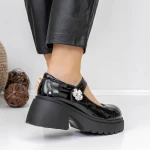 Pantofi Casual Dama 3WL108 Negru » MeiMei.Ro