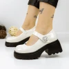 Pantofi Casual Dama 3WL108 Bej | Mei