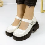 Pantofi Casual Dama 3WL108 Bej » MeiMei.Ro