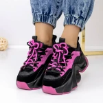 Pantofi Sport Dama 3WL135 Negru » MeiMei.Ro