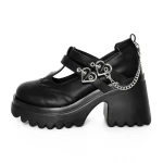 Pantofi Casual Dama 3WL95 Negru » MeiMei.Ro