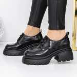 Pantofi Casual Dama 3WL172 Negru » MeiMei.Ro