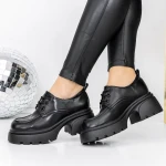 Pantofi Casual Dama 3WL172 Negru » MeiMei.Ro