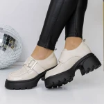 Pantofi Casual Dama 3WL173 Bej » MeiMei.Ro