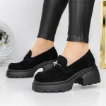 Pantofi Casual Dama 3WL175 Negru » MeiMei.Ro