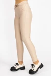 Pantaloni Dama A375V Bej » MeiMei.Ro