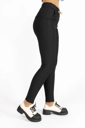 Pantaloni Dama A375V Negru » MeiMei.Ro