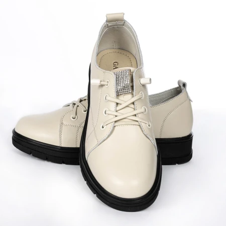 Pantofi Casual Dama GA2316 Crem » MeiMei.Ro