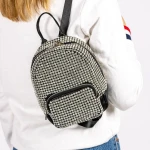 Rucsac Dama 963 Negru-Argintiu » MeiMei.Ro