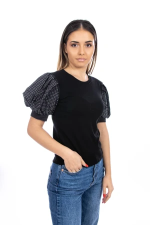 Tricou Dama ST35 Negru » MeiMei.Ro