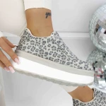 Pantofi Sport Dama 3WL198 Grey Leopard » MeiMei.Ro