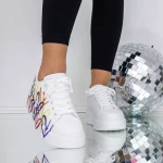 Pantofi Sport Dama 3B32 Argintiu » MeiMei.Ro