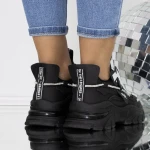 Sneakers dama 3WL180 Negru » MeiMei.Ro