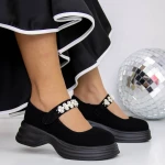 Pantofi Casual Dama 3WL193 Negru » MeiMei.Ro