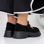 Pantofi Casual Dama 3WL193 Negru » MeiMei.Ro