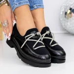 Pantofi Casual Dama 30P6 Negru » MeiMei.Ro